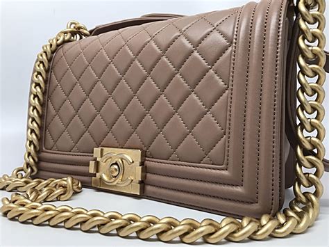 boy bag chanel beige|chanel boy bag for sale.